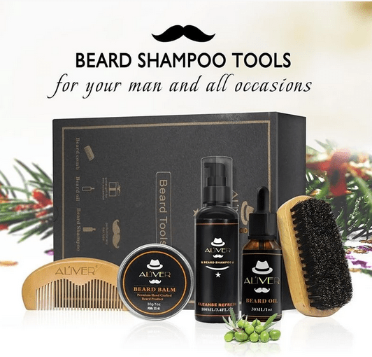 Aliver Men's Beard Grooming Kit – A Perfect Gift for Modern Men