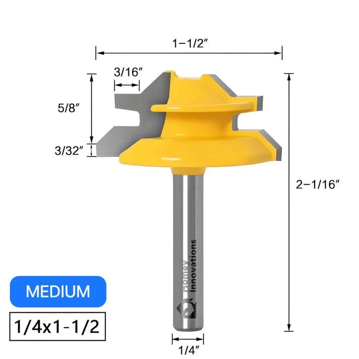 Lock Miter Router Bit