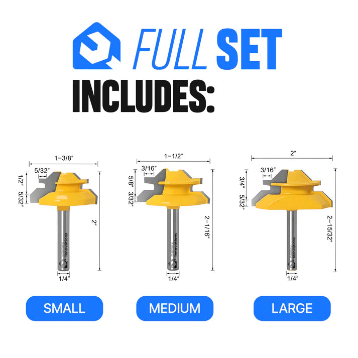 Lock Miter Router Bit