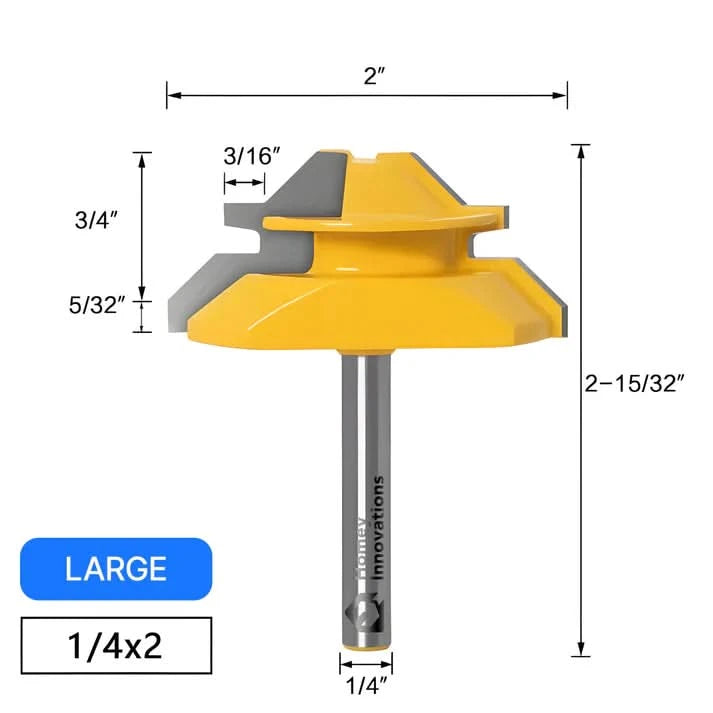 Lock Miter Router Bit