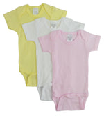 SPLASHBUY Baby Clothing Bambini Pastel Girls Short Sleeve Variety 3-Pack