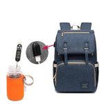 SPLASHBUY Bag/Backpack - Diaper Bag blue upgraded version Diaper Backpack with USB Charging Port 759478467029 17707248-blue-upgraded-versio