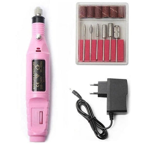 SPLASHBUY Grooming - Nail US Pink Electric Manicure and Pedicure Kit 10762762-eu-pink