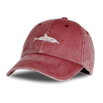 Splashbuy Hat/Cap Maroon Washed Shark Cap 4495260-01