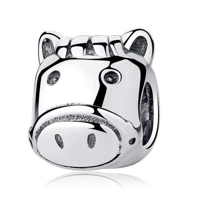 Splashbuy Jewelry -Beads 925 Sterling Silver I Love My Pet Dog Bead Charm for Bracelets